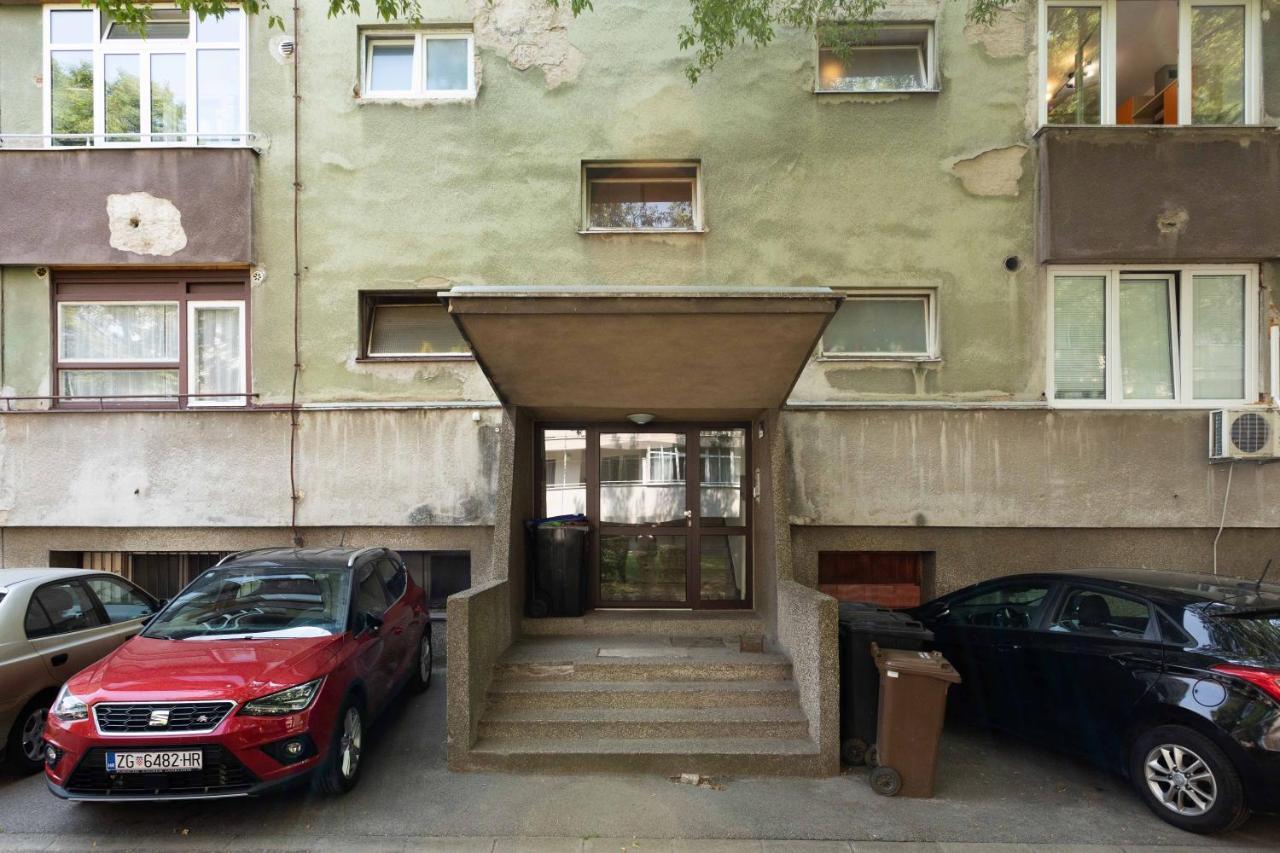 זאגרב Bright 2Bdr Apartment With A Balcony מראה חיצוני תמונה